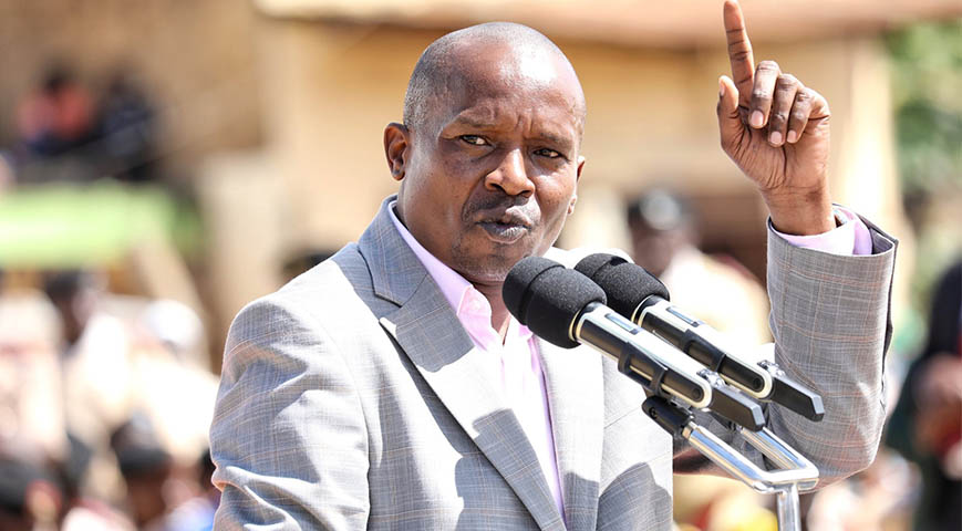 Kindiki Issues Shoot To Kill Order Against Criminals Targeting Police